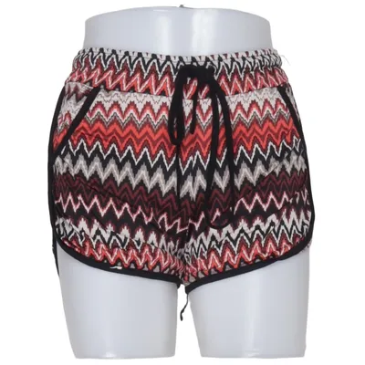 Shorts (Red, Brown, White, Multicolored) from Alice by Belle Shoes Elastane, Polyester