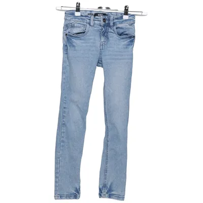 Spijkerbroek (Blauw) van H&M Kids Katoen, Elastaan