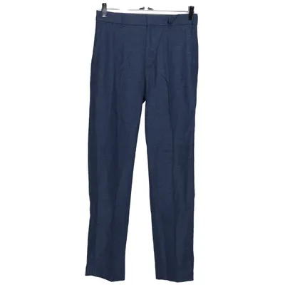 Jakkesætsbukser (SLIM FIT ADJUSTABLE WAIST) fra H&M Bomuld, Linned, Polyester