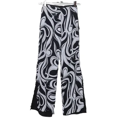 Pantalon patte d'éléphant (Noir, Blanc) de Royal Fashion