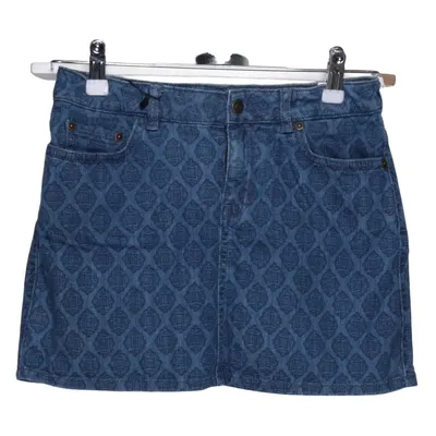 Spijkerrok (Blauw) van GANT Katoen, Elastaan