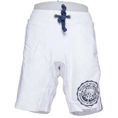 Sweat shorts (White, Blue) from Better Rich Cotton, Polyester