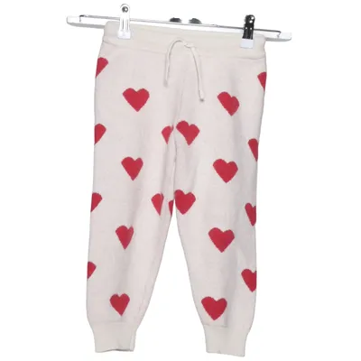 Pantalon (Beige, Rouge) de Konges Sløjd Laine de mouton, Coton biologique