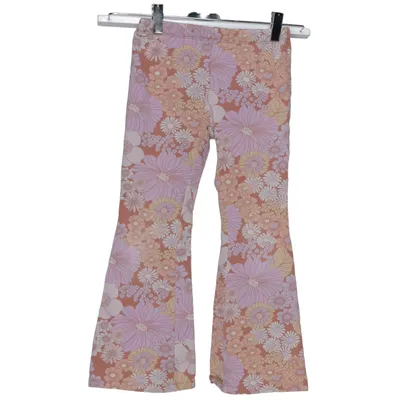 Palazzo pants (Brown, Purple, Multicolored) from Lindex Kids Cotton, Elastane