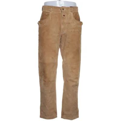 Pantalon en cuir (Beige) de St. Moritz Cuir, Polyester