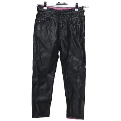Leather pants (D-FAYZA-JJJJ) from Diesel Kid Cotton, Elastane, Polyester