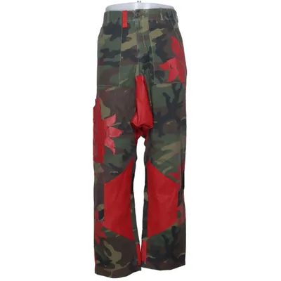 Cargobyxor (Grön, Röd, Flerfärgad) från Parosh Bomull, Polyester