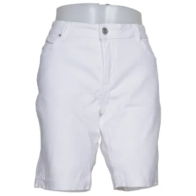 Denim shorts (White) from Women Essentials by Tchibo Cotton, Elastane, Viscose