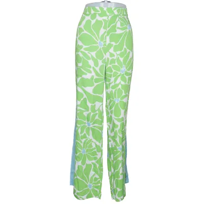 Pantalon patte d'éléphant (Vert, Blanc, Bleu) de Senso Viscose
