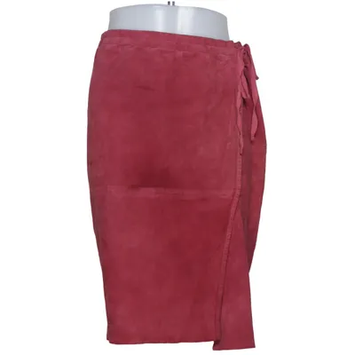 Leather skirt (Red) from Humanoid Suede