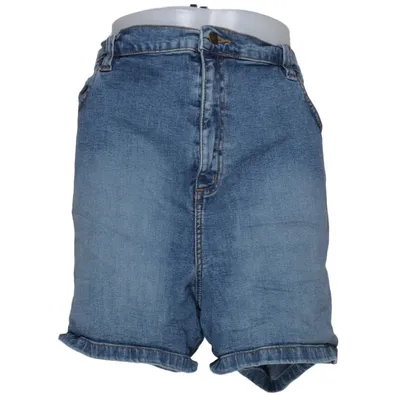 Mammashorts (Blå) från Mama Bomull, Elastan