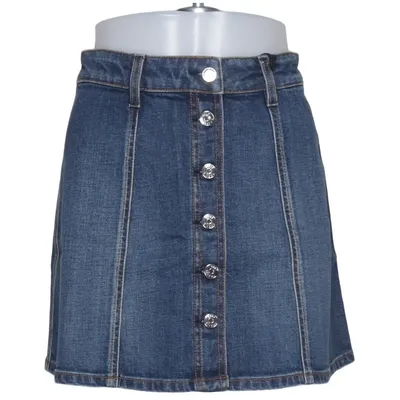 Denim skirt (Blue) from Self Cinema Organic cotton, Polyurethane