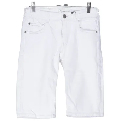 Denim shorts (Narrow) van Narrow by Lindex Katoen, Elastaan