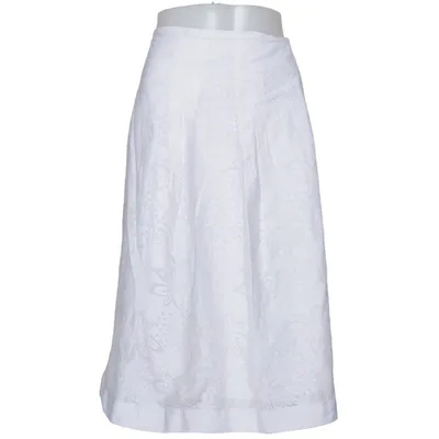 Jupe (Blanc) de Biaggini Coton, Polyester