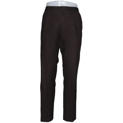 Jakkesætsbukser (Brun) fra Brothers Bomuld, Elastan, Polyester, Viscose