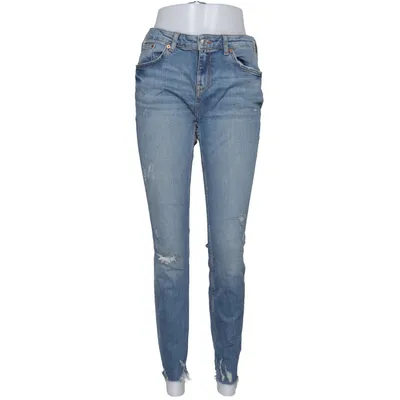 Spijkerbroek (Blauw) van Zara Woman Katoen, Elastaan
