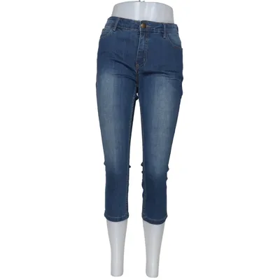 Trekvartsbyxor (Blå) från Flash Jeans Bomull, Elastan