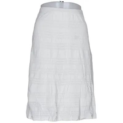 Jupe (Blanc) de Andiata Coton, Élasthane, Polyamide, Viscose