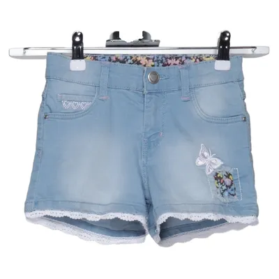 Jeansshorts (Blå, Vit, Flerfärgad) från Dopo Dopo Bomull, Elastan, Polyester