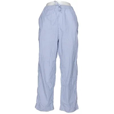 Pantalon (Bleu, Blanc) de Arket Coton