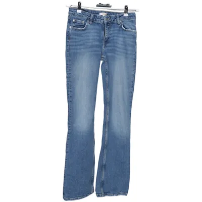 Jeans (Blå) från Gina Tricot Bomull, Elastan