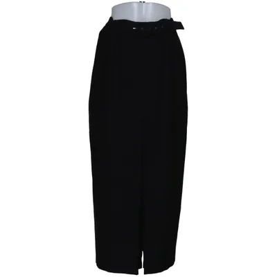 Jupe longue (Noir) de Kellermann Polyester, Laine