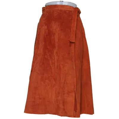 Läderkjol (Orange) från Anne Klein
