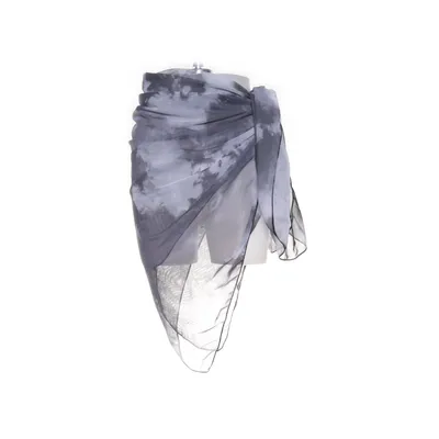 Sarong (Grå, Vit) Elastan, Polyester