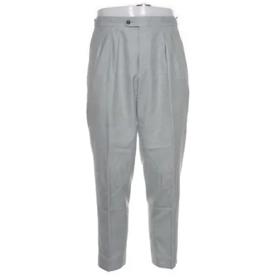 Jakkesætsbukser (Brescia) fra E. Thomas Linned, Polyester, Silke, Viscose, Uld