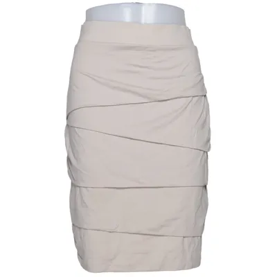 Skirt (Beige) from Promiss Cotton, Elastane, Lyocell