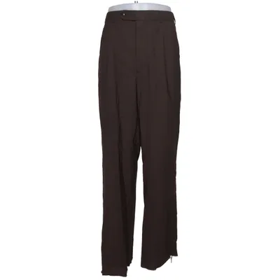 Suit pants (Brown) from Hiltl Elastane, Polyester, Wool