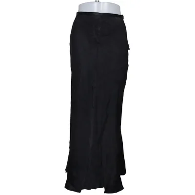 Maxi nederdel (Sort) fra Zara Viscose