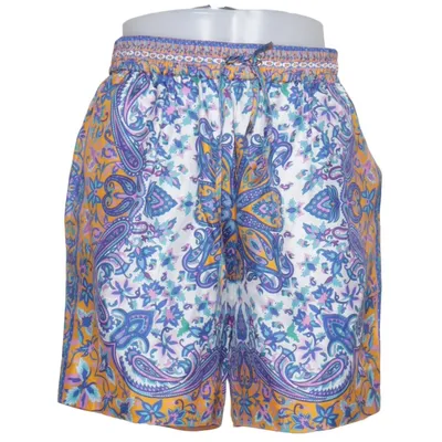 Korte broek (Blauw, Geel, Meerkleurig) van Mrs & Hugs Zijde