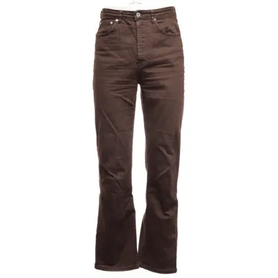 Jean (Marron) de Woodbird Coton, Élasthane