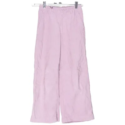 Corduroy broek (Roze) van Uniqlo Katoen, Polyester