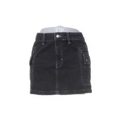 Short en jean (Gris) de Topshop Polyester, Coton