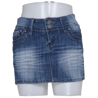 Denim skirt (Blue) from Monday Jeans Cotton, Elastane, Polyester