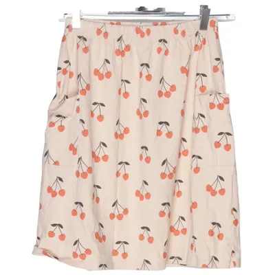 Nederdel (Beige, Rød) fra Émile et Ida Økologisk bomuld