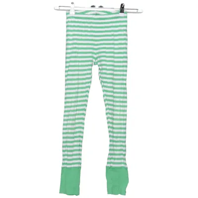 Pyjama broek (Groen, Wit) van Me&i Organisch katoen