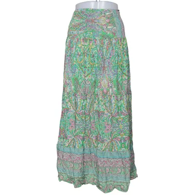 Maxi rok (Groen, Meerkleurig) van Marta Viscose