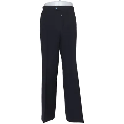 Pantalon de costume (Noir) Viscose, Laine
