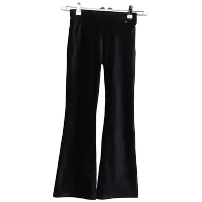 Fløjlsbukser (Sort) fra WE Elastan, Genanvendt polyester