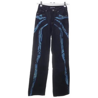 Jeans (Blue) from The Kript Cotton