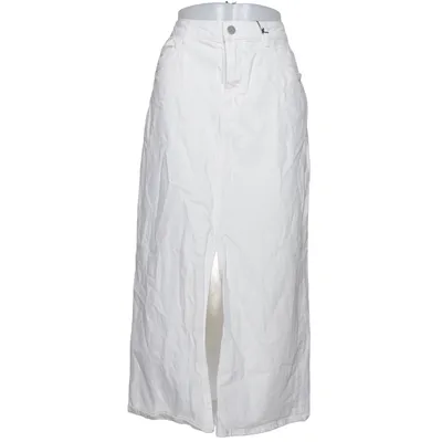 Jupe en jean (Blanc) de VILA Coton recyclé