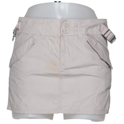 Nederdel (Beige) fra Divided by H&M Bomuld, Polyester