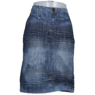 Denim skirt (Blue) from Yes Miss Cotton