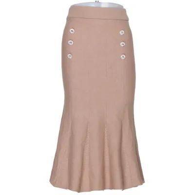 Långkjol (Beige) från J&H Fashion Polyester, Viskos