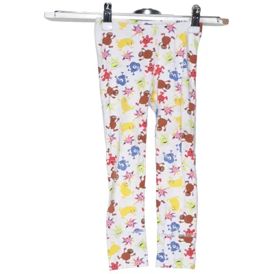 Leggings (Vit, Flerfärgad) från Babblarna Ekologisk bomull