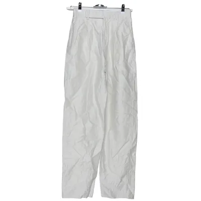 Broek (Beige) van Filippa K Katoen, Linnen