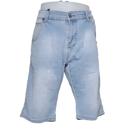 Denim shorts (Blauw) van Crosshatch